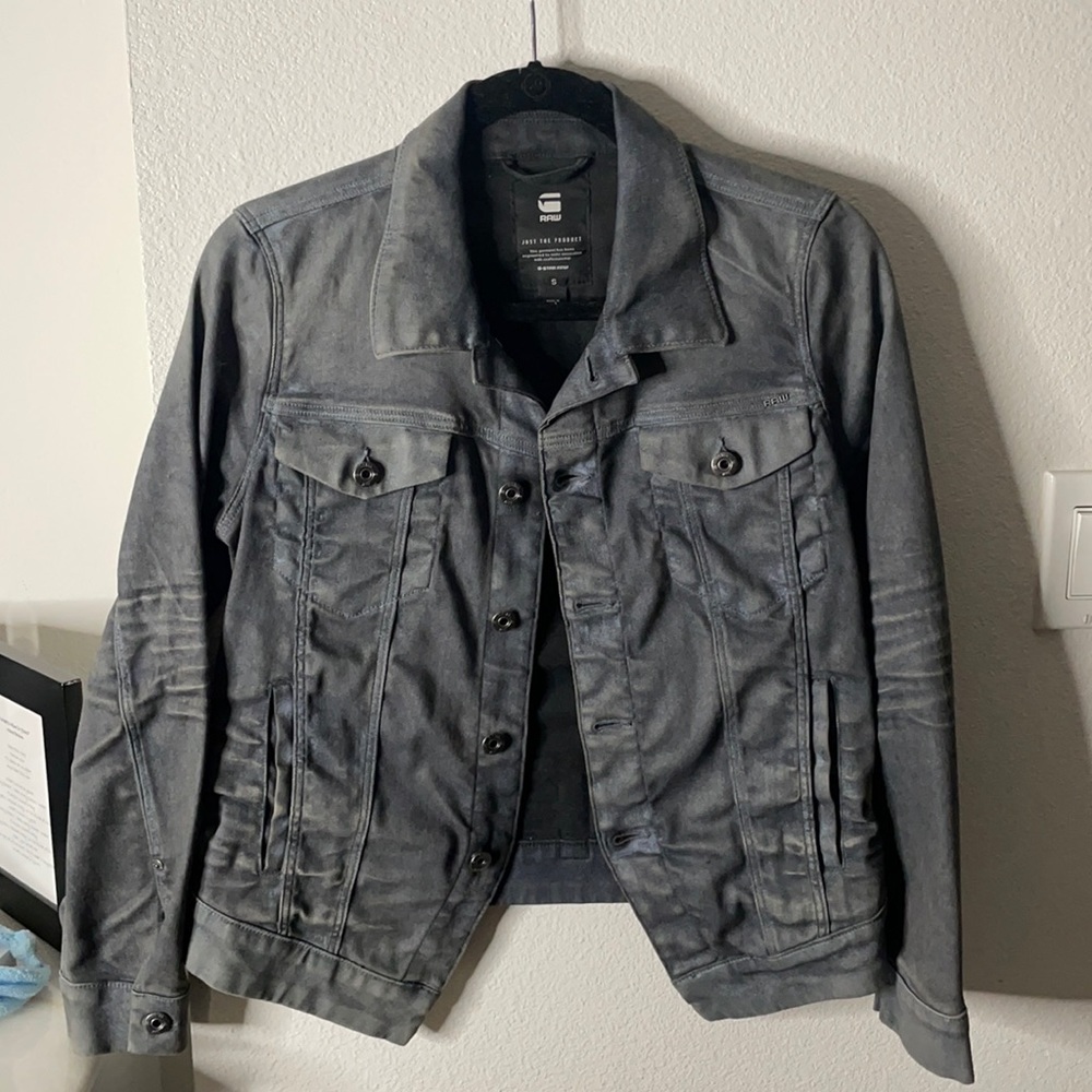 G-Star Raw jean jacket. Never been worn. in perfect condition.